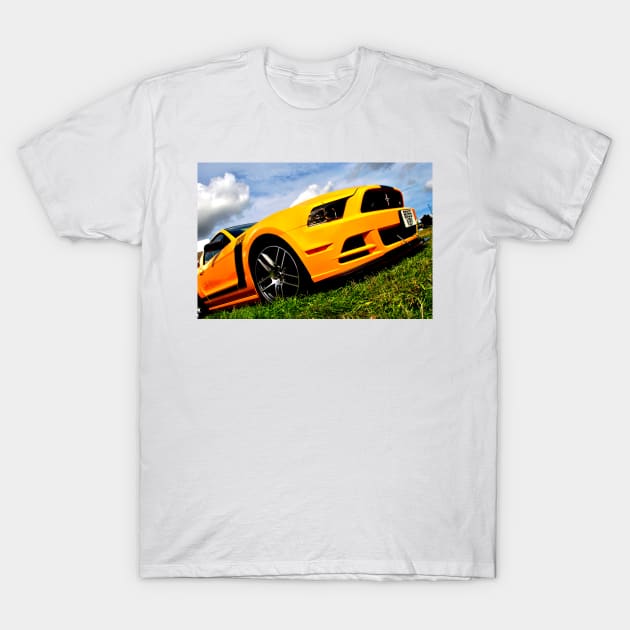 Ford Mustang Sports Motor Car T-Shirt by AndyEvansPhotos